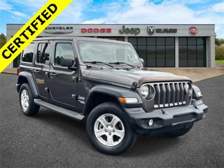 Certified 2018 Jeep Wrangler Unlimited Sport image 1