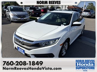 Certified 2018 Honda Civic LX image 1