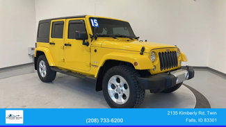 Used 2015 Jeep Wrangler Unlimited Sahara image 1