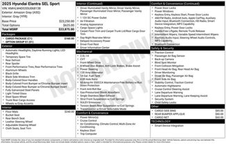 New 2025 Hyundai Elantra Sport w/ Cargo Package image 1