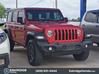 Used 2018 Jeep Wrangler Unlimited Sport S image 1