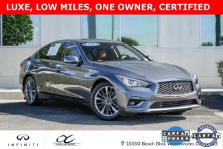 Certified 2023 INFINITI Q50 Luxe w/ Cargo Package image 1