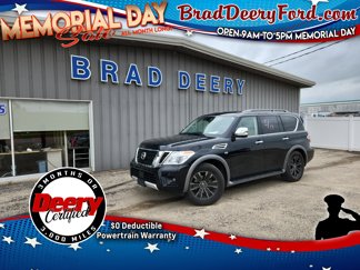 Used 2018 Nissan Armada Platinum w/ Captain Seat Package image 1