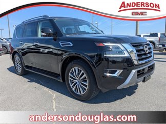 Used 2023 Nissan Armada SL w/ Captain's Chairs Package video 1