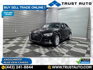 Used 2017 Audi A3 2.0T Premium w/ Convenience Package image 1