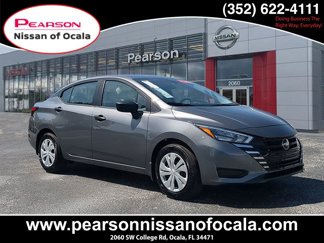 Certified 2025 Nissan Versa S w/ Trunk Package image 1