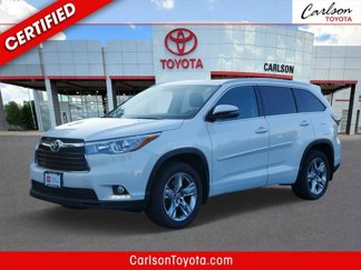 Certified 2016 Toyota Highlander Limited image 1