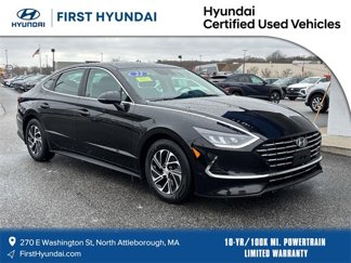 Certified 2022 Hyundai Sonata Blue image 1