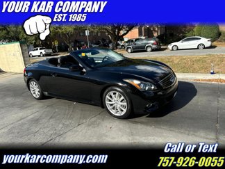 Used 2013 INFINITI G37 Convertible w/ Premium Pkg image 1