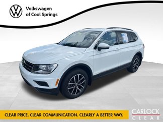Used 2021 Volkswagen Tiguan SE w/ Panoramic Sunroof Package image 1