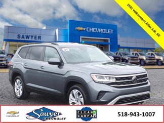 Used 2021 Volkswagen Atlas SE image 1