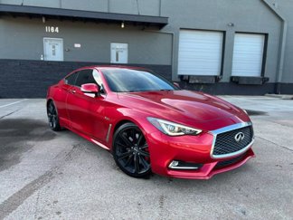 Used 2018 INFINITI Q60 Red Sport 400 w/ Sensory Package 3.0T Sport image 1