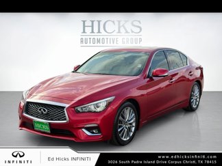 Certified 2022 INFINITI Q50 Luxe w/ Cargo Package image 1