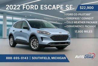 Used 2022 Ford Escape SE w/ Convenience Package image 1