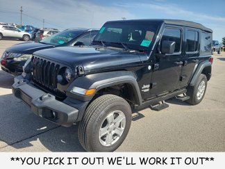 Used 2021 Jeep Wrangler Unlimited Sport image 1