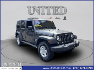 Certified 2018 Jeep Wrangler Unlimited Sport S image 1