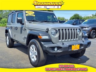 Certified 2021 Jeep Wrangler Unlimited Sport image 1