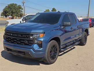 Used 2024 Chevrolet Silverado 1500 Custom w/ Turbomax Blackout Package image 1
