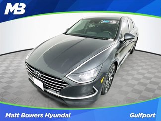 Used 2020 Hyundai Sonata Blue image 1