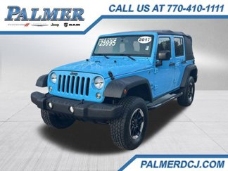 Used 2017 Jeep Wrangler Unlimited Sport w/ Quick Order Package 24S image 1