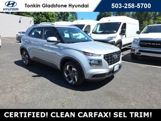 Certified 2021 Hyundai Venue SEL image 1