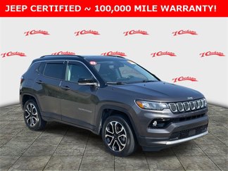 Certified 2022 Jeep Compass Limited image 1