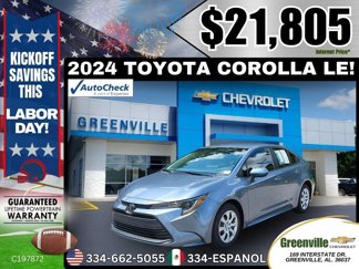 Used 2024 Toyota Corolla LE image 1