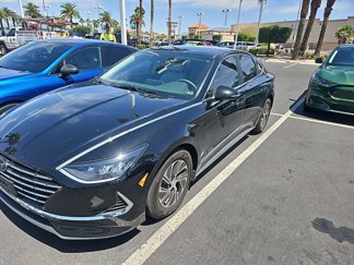 Used 2021 Hyundai Sonata Blue image 1