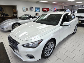 Used 2022 INFINITI Q50 Luxe w/ Cargo Package image 1