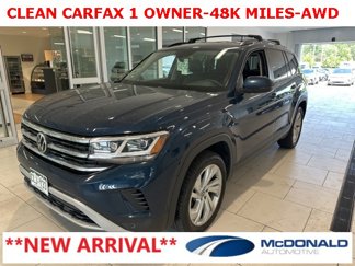 Used 2021 Volkswagen Atlas SE image 1