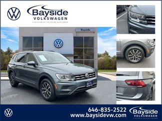 Certified 2021 Volkswagen Tiguan SE w/ Panoramic Sunroof Package image 1