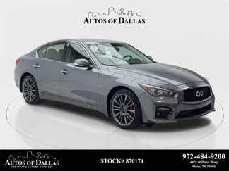 Used 2017 INFINITI Q50 Red Sport 400 image 1