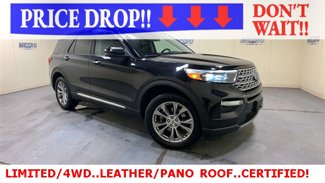 Certified 2021 Ford Explorer Limited w/ Equipment Group 301A image 1