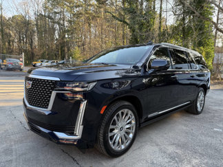 Used 2021 Cadillac Escalade ESV Premium Luxury w/ Driver Assist Tech Package image 1