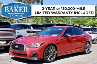 Used 2019 INFINITI Q50 Red Sport 400 w/ Proactive Package image 1