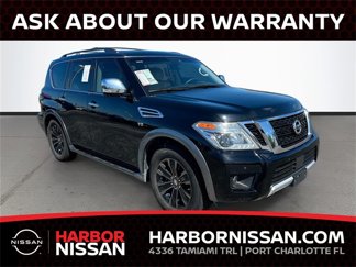 Used 2017 Nissan Armada Platinum w/ Captain Seat Package image 1