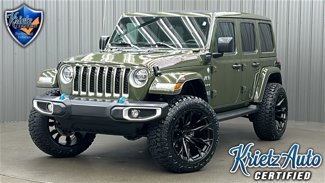 Used 2022 Jeep Wrangler Unlimited Sahara w/ Cold Weather Group image 1