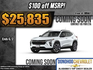 New 2025 Chevrolet Trax RS image 1