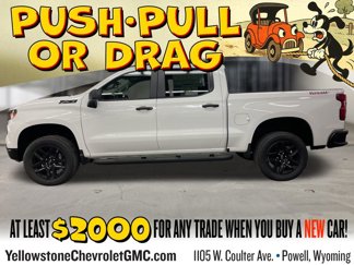 New 2025 Chevrolet Silverado 1500 Custom Trail Boss w/ Turbomax Blackout Package image 1