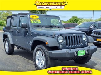 Certified 2017 Jeep Wrangler Unlimited Sport w/ Quick Order Package 23S image 1