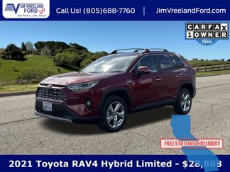 Used 2021 Toyota RAV4 Limited image 1