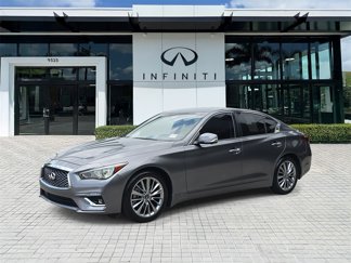 Used 2022 INFINITI Q50 Luxe w/ Cargo Package image 1