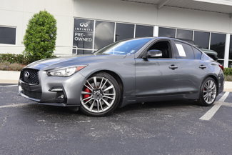 Certified 2022 INFINITI Q50 Red Sport 400 image 1