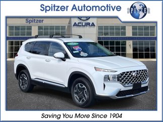 Used 2022 Hyundai Santa Fe Blue image 1