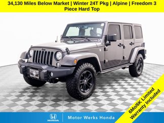Used 2017 Jeep Wrangler Unlimited Sahara image 1