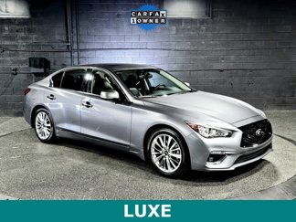 Used 2021 INFINITI Q50 Luxe image 1