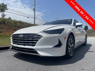 Used 2023 Hyundai Sonata Blue image 1