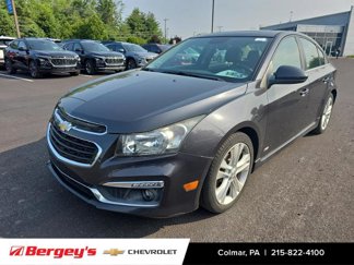 Used 2015 Chevrolet Cruze LTZ w/ Sun, Sound and Sport Package image 1