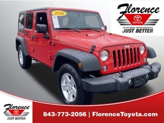Used 2016 Jeep Wrangler Unlimited Sport w/ Quick Order Package 24S image 1