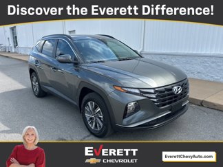 Used 2023 Hyundai Tucson Blue image 1
